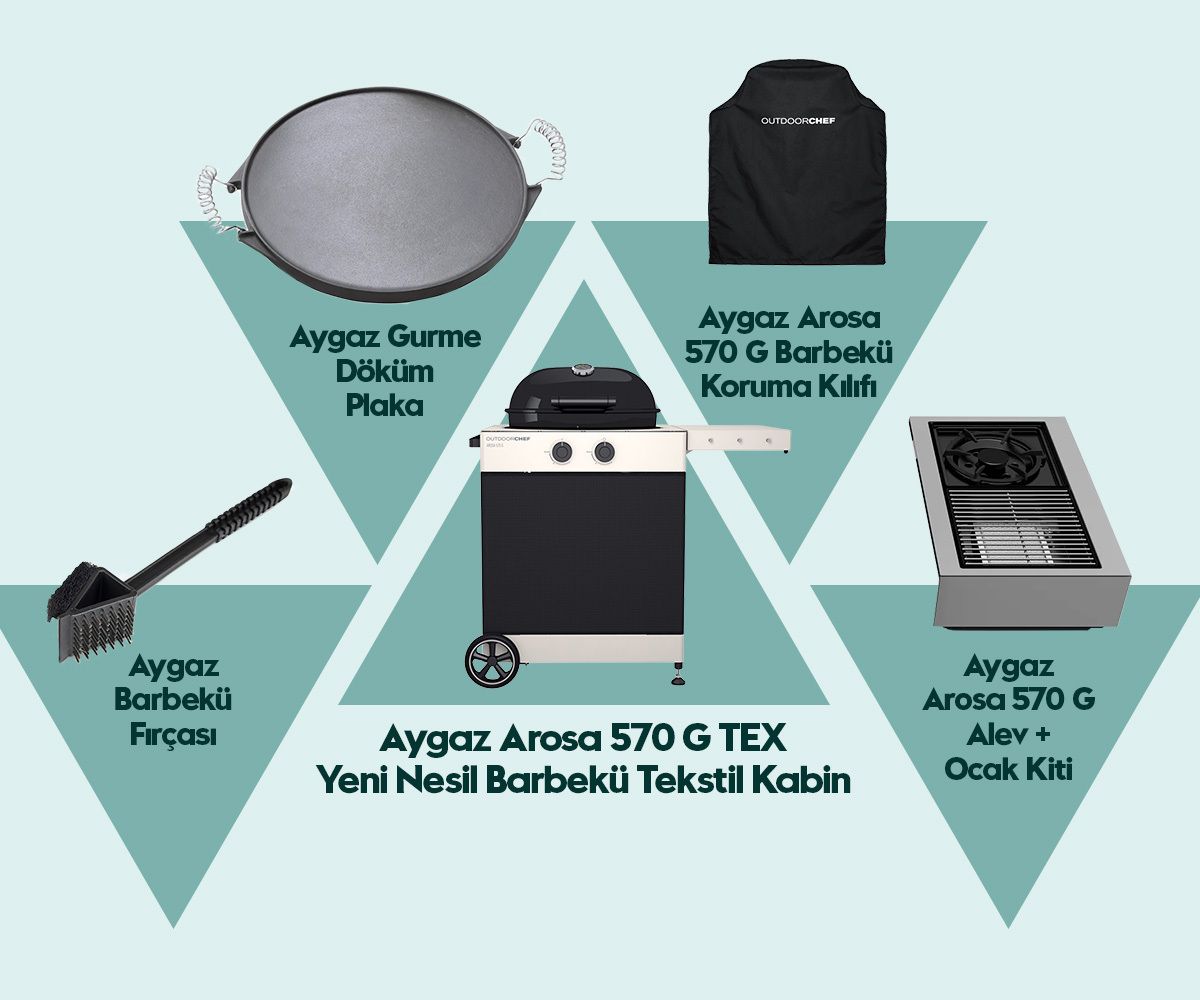 Arosa 570 G TEX Bundle Klasik Seti