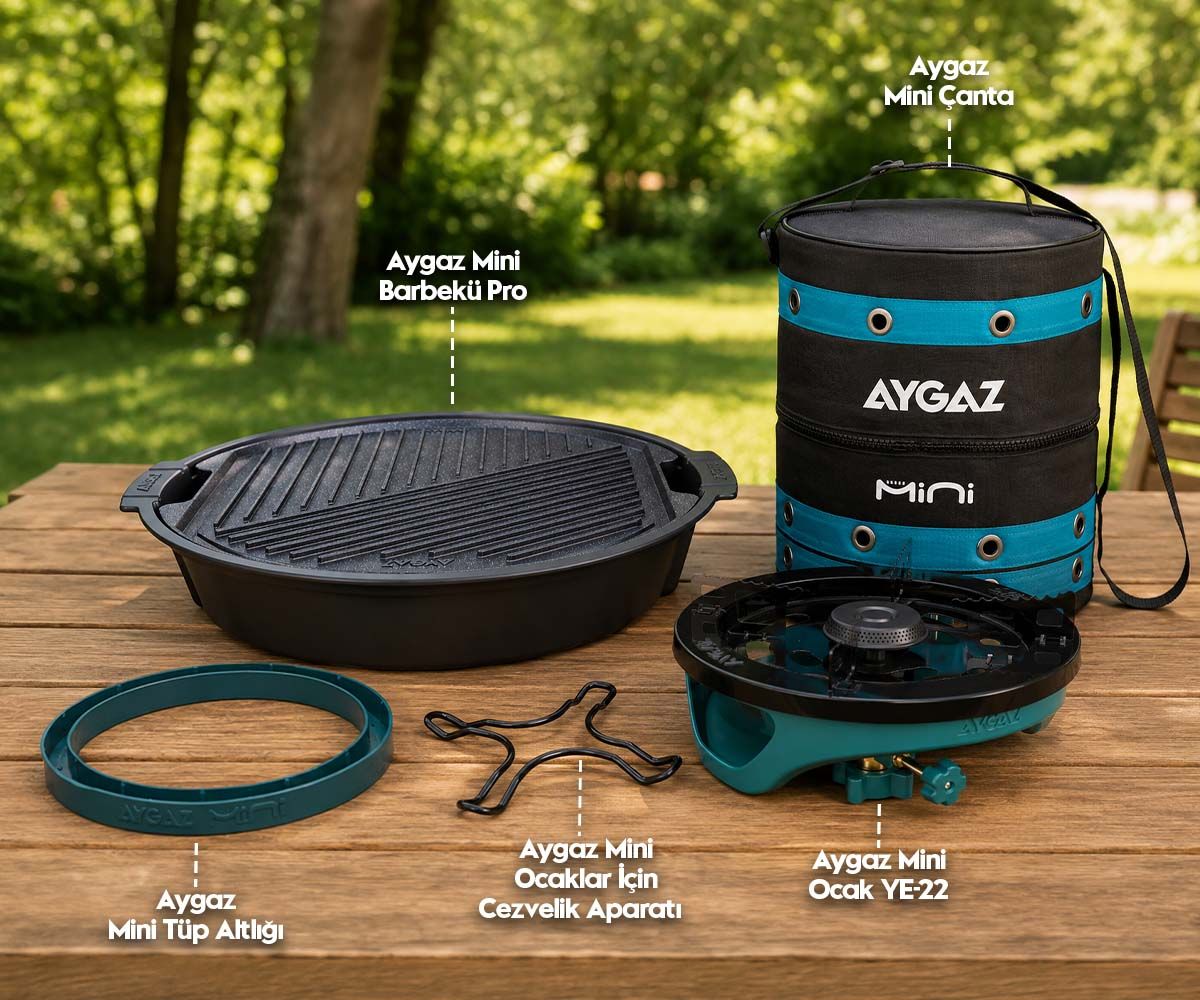 Mini Barbekü Pro Seti