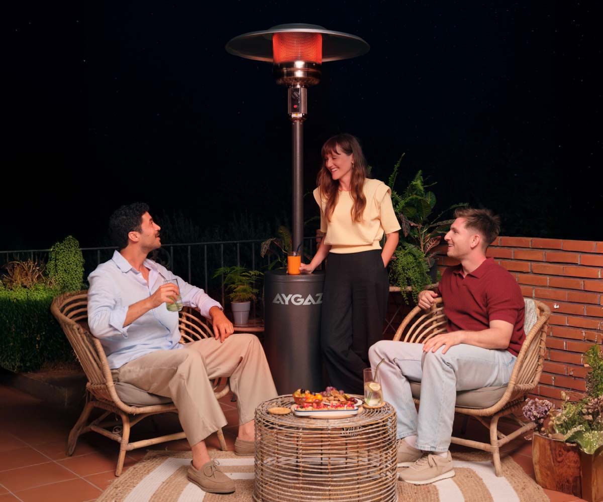 Aygaz Bahçem Dış Mekan Isıtıcı - Gri